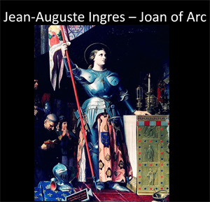 Jean-Auguste Ingres - Joan of Arc