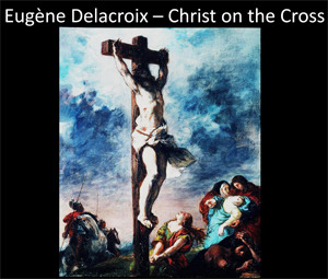 Eugene Delacroix - Christ on the Cross