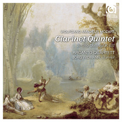 Arcanto Quartett and Jörg Widmann - Mozart Clarinet Quintet - Artwork