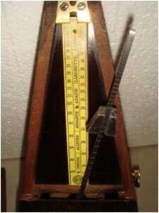 metronome close up