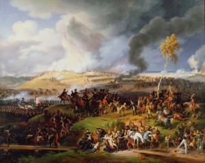 Louis Lejeune: "Battle of Moscow, 7th September 1812", painted 1822.