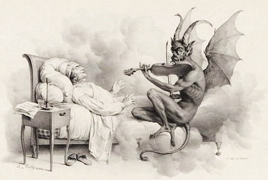 Louis-Léopold Boilly: Tartini's Dream (1824)