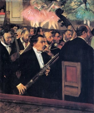 Orchestra of the Opera by Edgar Degas