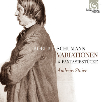 Andreas Staier - Schumann Variationen & Fantasiestücke - Artwork