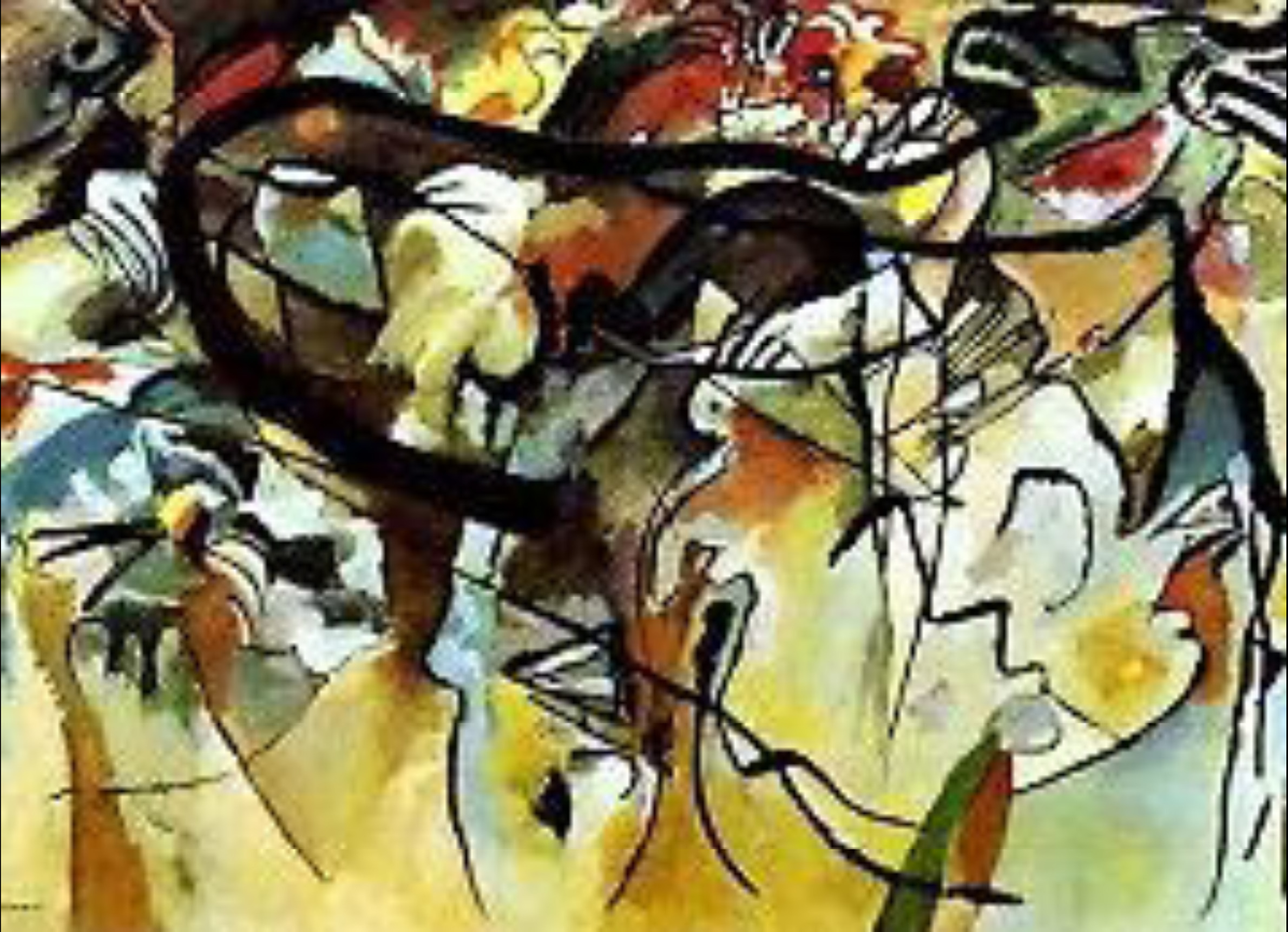 Vasily Kandinsky – Composition V (1911)