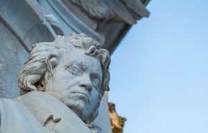 Statue of Beethoven at Beethoven-Haydn-Moz Art Memorial. (Photo: Axel Lauer/Shutterstock)