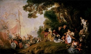 Embarkation to Cythera – Jean-Antoine Watteau - Berlin Version