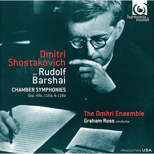 Dmitri Ensemble and Graham Ross - Shostakovich - Barshai Chamber Symphonies - Artwork