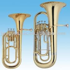 Euphonium and a Tuba