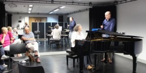 A class at the Summer School for Pianist, Walsall, UK, with pianist James Lisney