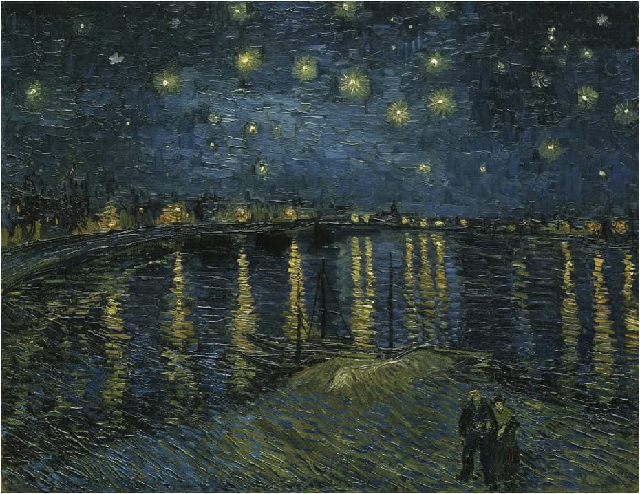 Van Gogh: Starry Night, September 1888 (Paris: Musée d’Orsay)