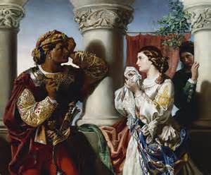 Othello And Desdemona by Daniel Maclise
