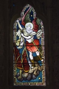 St Michael and demon