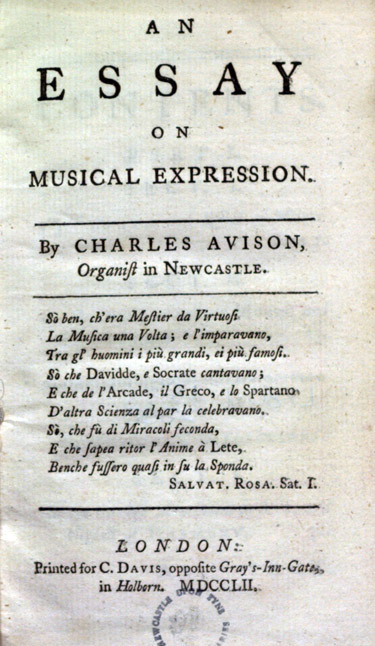 essay on musical expression
