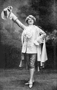 Mary Garden in the title role of Chérubin, 1905