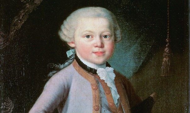 Mozart as a young composer