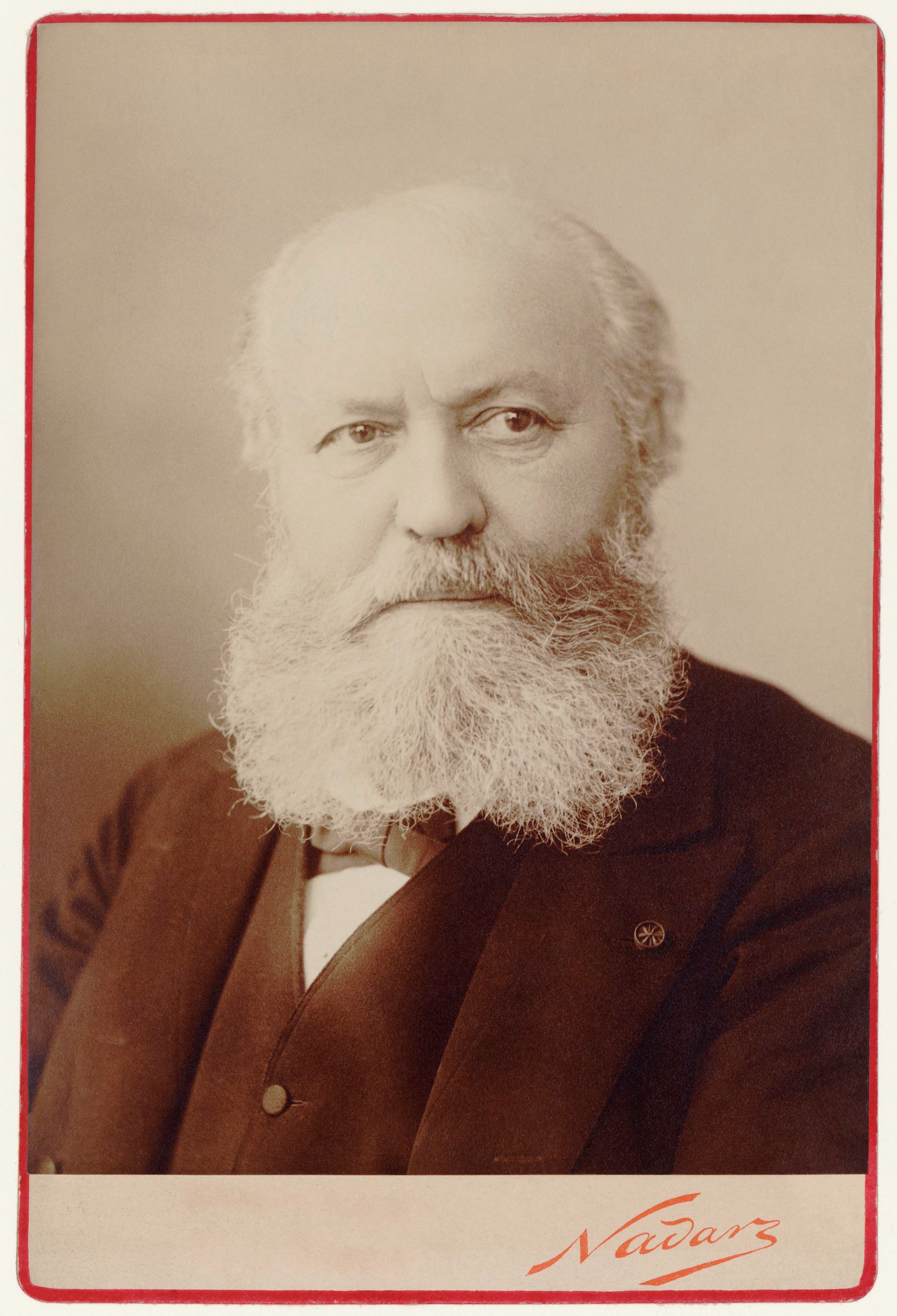 Portrait of composer Charles Gounod by Nadar (1890)