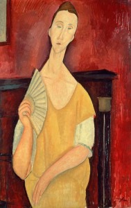 Modigliani: La Femme à l’éventail (1915)
