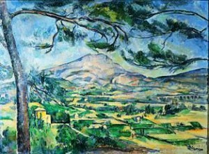 Paul Cézanne Mont Sainte-Victoire, 1885-1887