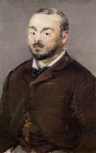 Édouard Manet: Emmanuel Chabrier (1880) (Ordrupgaard Museum, Charlottenlund, Denmark)