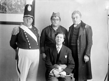Alban Berg and the Wozzeck cast