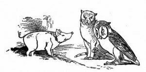 The Pig with the Ring in its Nose, by Lear 