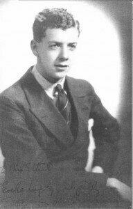 The Youthful Benjamin Britten, composer of the Simple Symphony