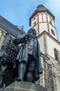 Bach Statue in Leipzig 