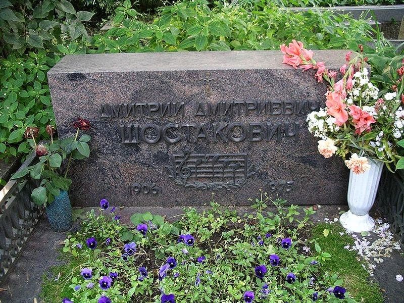 Grave of Dmitri Shostakovich