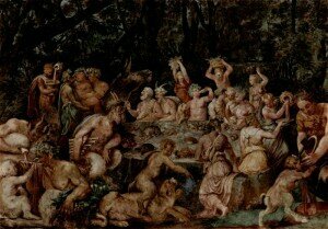 Party of the satyrs 