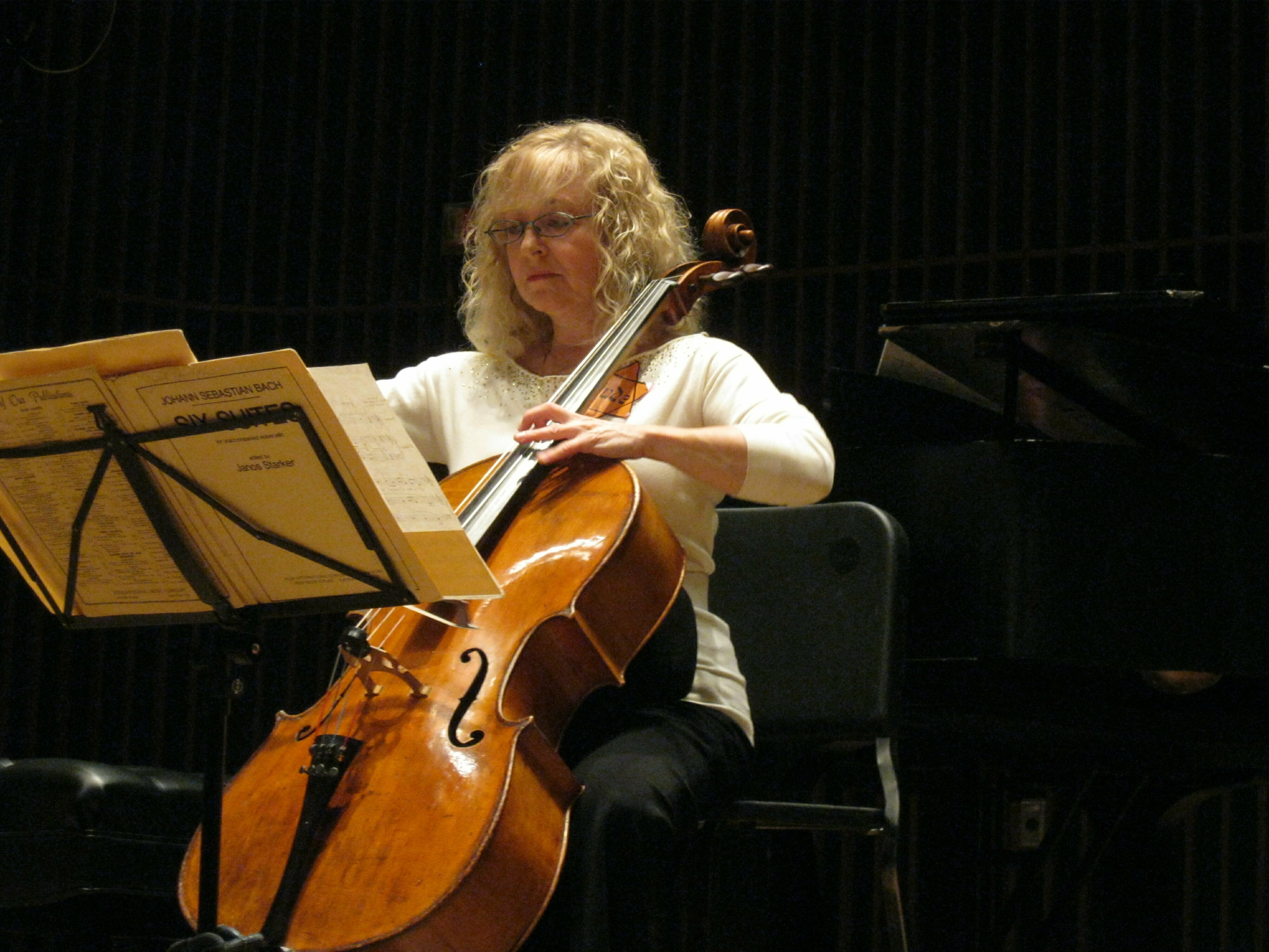 Janet Horvath performing with the Minnesota Orchestra