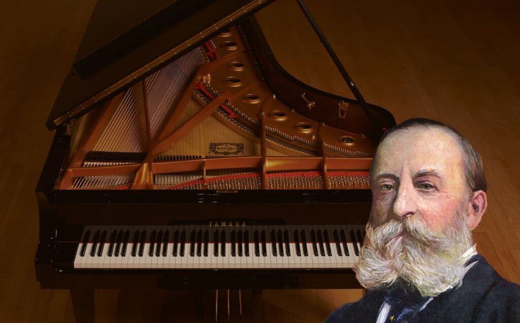 Camille Saint-Saëns at the Piano