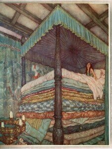 Edmund Dulac: The Princess and the Pea (1911) 