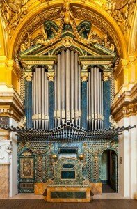 Organ in the Capilla Palacio Real de Madrid