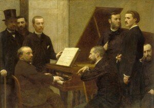 Henri Fantin-Latour: Autour du piano (1885) (Musée d’Orsay, Paris) 