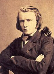 Johannes Brahms, composer of the Intermezzi, op. 117 © Wikipedia