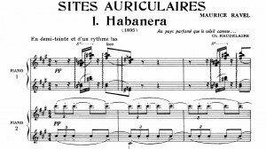 Ravel Habanera from the Rhapsodie Espagnole