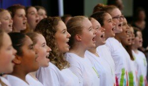 Student Choirs Sing Image Credit: Daryl Charles