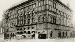 Carnegie Hall in 1891 