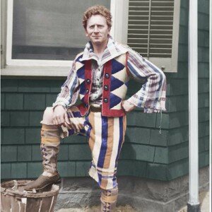 Grainger in one of his toweling outfits   © Percy Grainger Museum, Melbourne