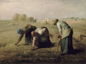 Millet: Gleaners (1857) (Musee d’Orsay, Paris) 