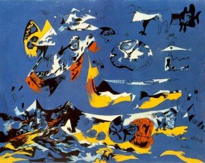 Moby Dick, 1943 by Jackson Pollock 