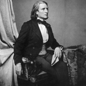 composer Franz Liszt 