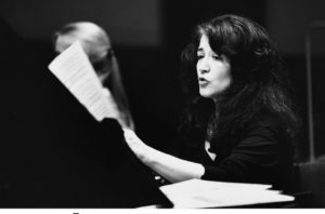 Argentine-born Pianist Martha Argerich