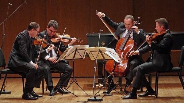 A string quartet