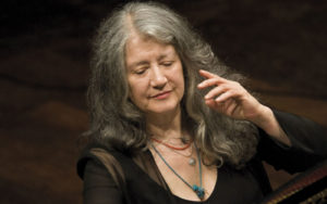 Argentine-born Pianist Martha Argerich