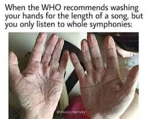 listen to symphony wash hand