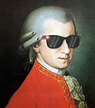 Mozart was A sharp minor