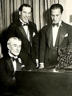 Maurice Ravel, Manoah Leide-Tedesco and George Gershwin