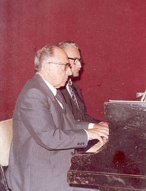 Nicolás Alessio and Jose Bottiroli playing duets